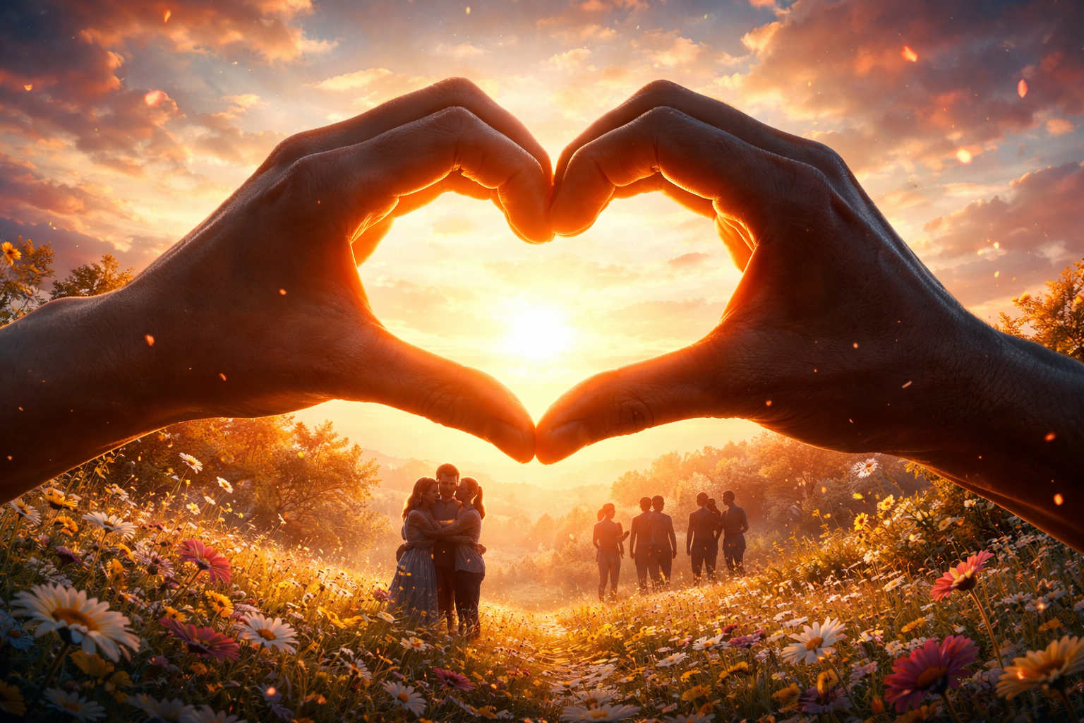 La única cosa más fuerte que el odio, es el amor.&nbsp;