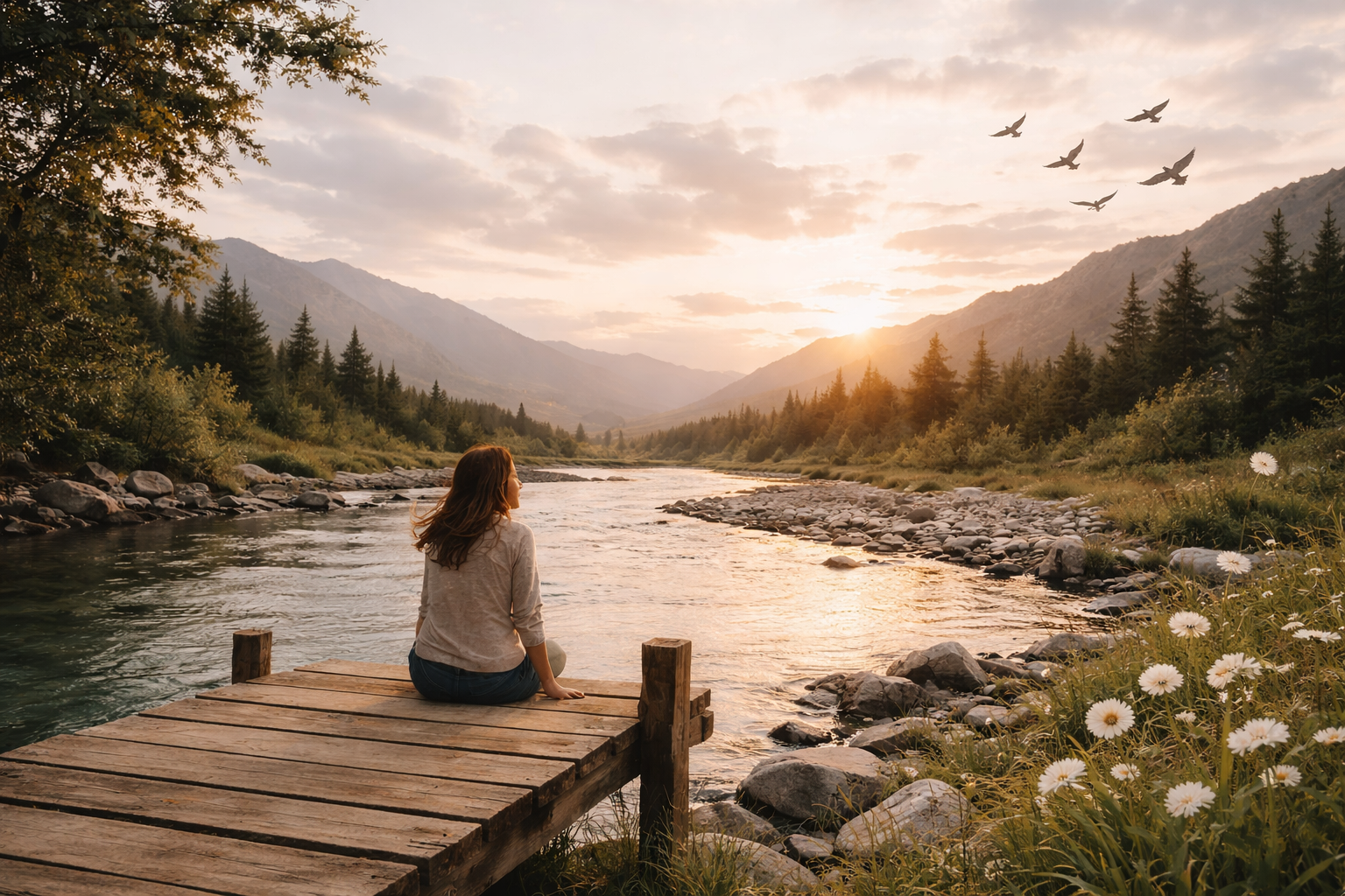 Me propuse dejar que las cosas fluyan